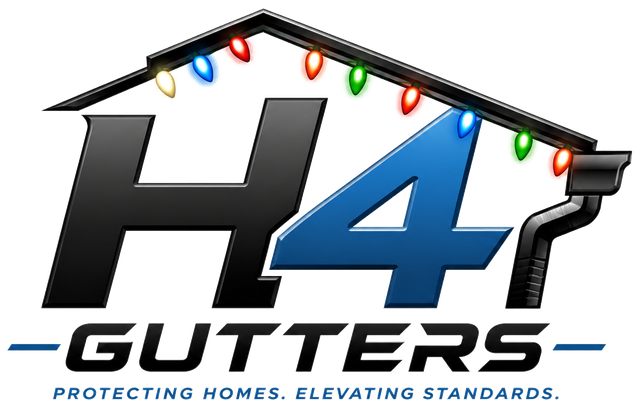 H4 Gutters Christmas Lighting